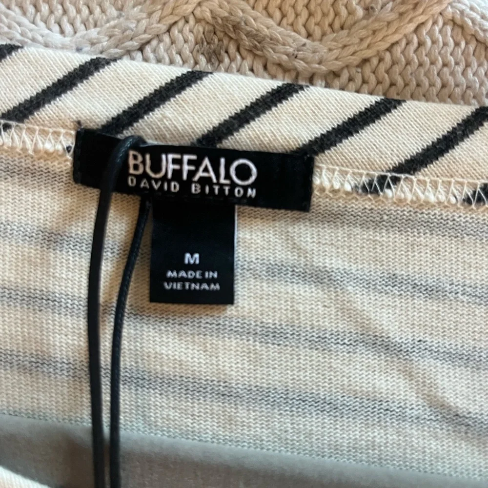 NEW! Buffalo David Bitton TShirt Dress Summer Casual Women’s Size Medium - Picture 13 of 16
